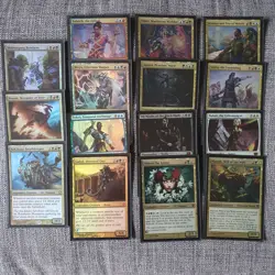 MTG Oversized Foil Commander Lot, 15 Legendary Commanders - Teferi, Nihri +++ - Image 1