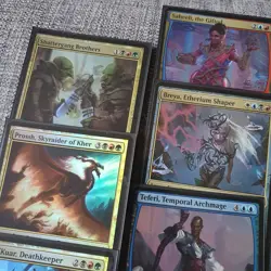 MTG Oversized Foil Commander Lot, 15 Legendary Commanders - Teferi, Nihri +++ - Image 2