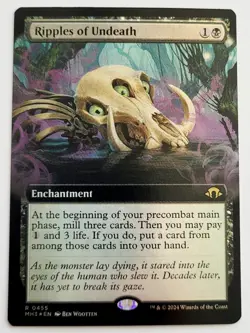 MTG Ripples of Undeath - Extended Art Foil [Modern Horizons 3] LP - Image 1