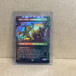 Raph & Mikey, Troublemakers (Showcase) Teenage Mutant Ninja Turtles Foil - Image 1