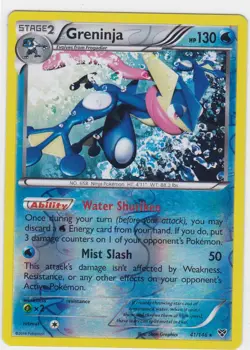 POKEMON 41/146 GRENINJA XY REVERSE HOLOFOIL NM+ FREE SHIPPING - Image 1