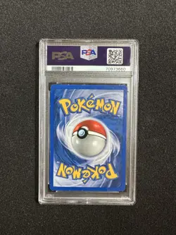 Double Swirl - 2000 Pokemon Jumpluff Holo Neo English Genesis #7 PSA 5 - Image 3