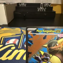 🔥Mega Kangaskhan ex 164/132 Me01: Mega Evolution Holo Pokemon TCG NM+🔥 - Image 3