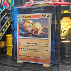 Arcanine 151 Pokemon TCG 059/165 Scarlet & Violet Uncommon - Image 2