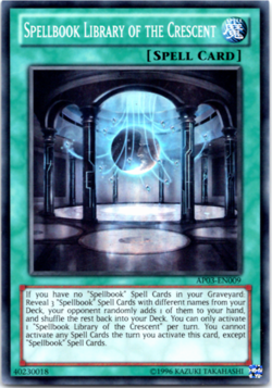 Spellbook Library of the Crescent - AP03-EN009 - Super Rare - Yugioh - Image 1