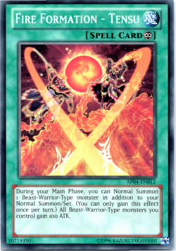 Fire Formation - Tensu - AP04-EN012 - Super Rare - Yugioh - Image 1