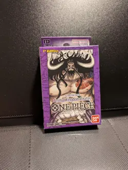 One Piece Animal Kingdom Pirates ST-04 1st Edition Starter Deck Sealed RLP6 - Image 1