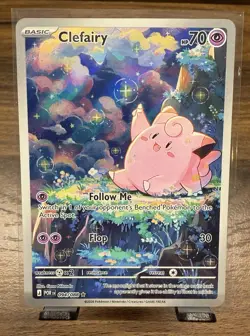 Pokemon TCG - Perfect Order - Clefairy 094/088 Illustration Rare NM IR Full Art - Image 1