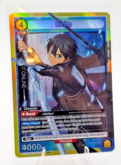 Union Arena Kirito UEX06BT/SAO-2-002 (SR) - UEX06BT: Sword Art Online Vol.2 - Image 1