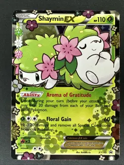 Pokemon TCG Shaymin-EX Promo Card XY148 Holo - Image 1