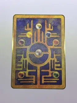 Ancient Mew Gold Metal FAN ART Collectible Display Card NM - Image 2