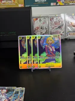 Stussy SR OP13-110 Japanese ONE PIECE Card Carrying on His Will - NM play set - Image 1