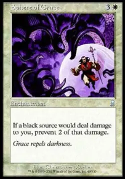 Sphere of Grace -Foil Heavy Play MTG Odyssey - Image 1