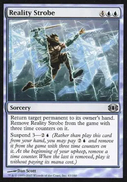 Reality Strobe -Foil Heavy Play MTG Futuresight - Image 1