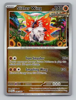 Reverse Holo Slither Wing 026/064 Uncommon Shrouded Fable Pokemon - Image 1