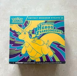 COFFRET POKEMON DRESSEUR D'ELITE ETB ME2.5 HEROS TRANSCENDANTS NEUF SCELLE - Image 1