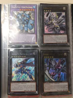 lotto yugioh carte bustine protettive raccoglitore mazzo tin in metallo - Image 4
