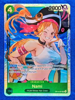 Nami OP14-031 SR | NM | The Azure Sea's Seven | One Piece TCG | English - Image 1