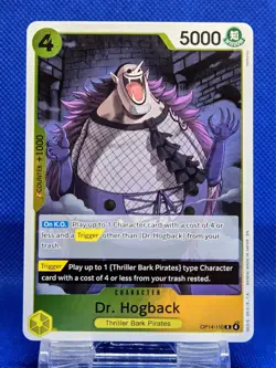 Dr. Hogback OP14-110 R | NM | The Azure Sea's Seven | One Piece TCG | English - Image 1