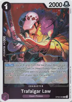 TRAFALGAR LAW - OP09-069 (REPRINT) PREMIUM BOOSTER VOL. 2 ONE PIECE FOIL LP - Image 1