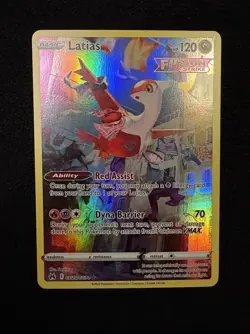 Latias - GG20/GG70 - Pokemon Crown Zenith Galarian Gallery Holo Card NM - Image 1