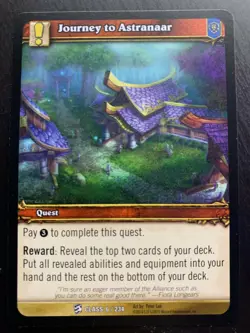 World of Warcraft WoW TCG 2010 Class Deck Quest Singles CHOOSE YOUR CARDS! - Image 2