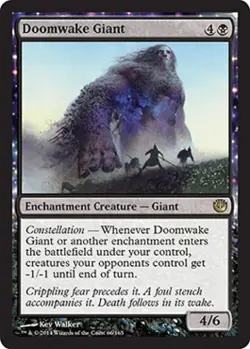 Doomwake Giant -Foil Heavy Play MTG Journey into Nyx - Image 1