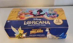 Disney Lorcana TCG Into The Inklands EMPTY Display Booster Box w/ Wrappers - Image 2