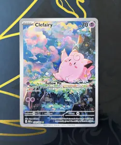🌎 🚚 Clefairy 94/88 Illustration Rare IR Perfect Order English TCG Pokemon NM/M - Image 1