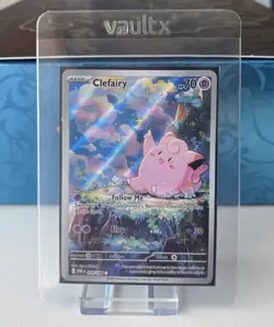 🌎 🚚 Clefairy 94/88 Illustration Rare IR Perfect Order English TCG Pokemon NM/M - Image 3