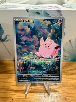 Pokemon TCG Perfect Order Clefairy 94/88 Illustration Rare IR NM Pack Fresh - Image 1