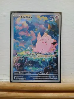 Pokemon TCG Perfect Order Clefairy 94/88 Illustration Rare IR NM Pack Fresh - Image 1