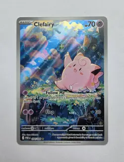 Pokemon TCG Clefairy 094/088 Illustration Rare Perfect Order Holo NM - Image 1