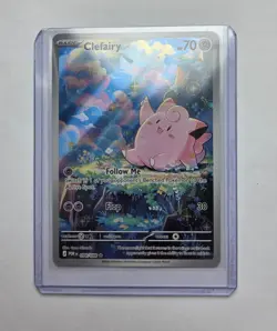 Pokemon TCG Clefairy 094/088 Illustration Rare Perfect Order Holo NM - Image 3