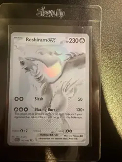 Reshiram EX 173/086 English White Flare - NM Condition Pokemon TCG (Pack Fresh) - Image 1