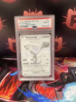 Pokemon 2025 Reshiram ex 173/086 Black White Rare White Flare GEM MINT PSA 10 - Image 1