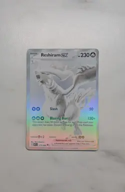 Pokemon TCG Reshiram ex White Flare BWR English 173/086 Upgrade NM/M - Image 2