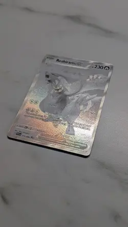 Pokemon TCG Reshiram ex White Flare BWR English 173/086 Upgrade NM/M - Image 3