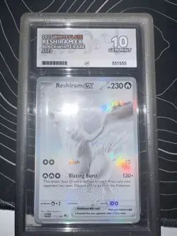 Pokemon TCG: Reshiram ex 173/086 White Flare - ACE 10 perfect sub - Image 1