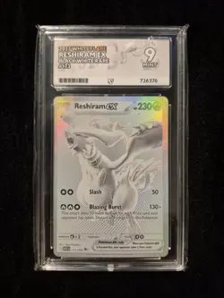 Pokemon Reshiram EX White Flare 173/086 BWR - English - ACE 9 - Image 1