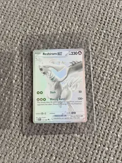Pokemon TCG Reshiram EX White Flare Secret Rare Card 173/086 Mint Condition - Image 1