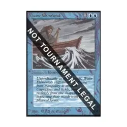 WOTC MtG Collector's Ed Water Elemental (CE) (U) EX - Image 1