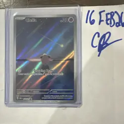 Pokemon Cleffa 202/197 SV03 Obsidian Flames Full Art Holo Illustration Rare Card - Image 1
