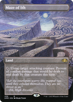 Maze of Ith (Borderless Alternate Art) Dominaria Remastered - Near Mint Foil - Image 1