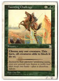 MTG Taunting Challenge - Portal Three Kingdoms Heavily Played English - Image 1