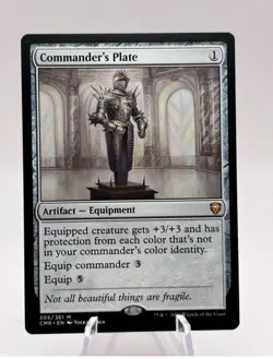 Commander's Plate 305/361 Commander Legends CMR MTG NM - Image 1