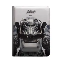 Fallout Pro-Binder Premium Brotherhood of Steel Zippered 9-POCKET Ultra Pro MTG - Image 3