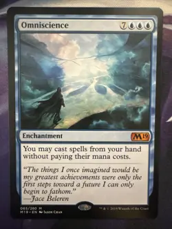 MTG Omniscience Core Set 2019 Regular (NM) - M19 #065 - Image 1