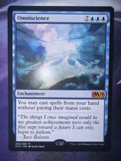 MTG Omniscience Core Set 2019 Regular (NM) - M19 #065 - Image 2