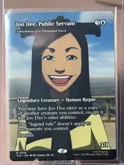 Avatar The Last Airbender Eternal Joo Dee Public Servant Borderless MTG Mythic - Image 1